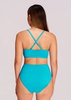 Ruched Tummy Control Bikini Set