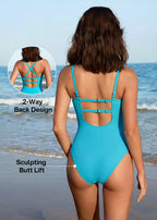 Hourglass™ Twist Front Tummy Control One-Piece Swimsuit