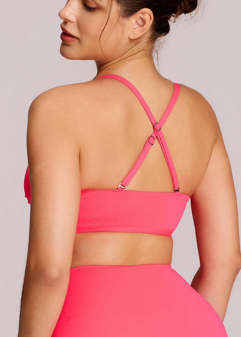 Ruched Tummy Control Bikini Set