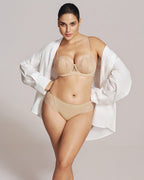 Breathable Memory Steel Underwire Demi Lace Bra