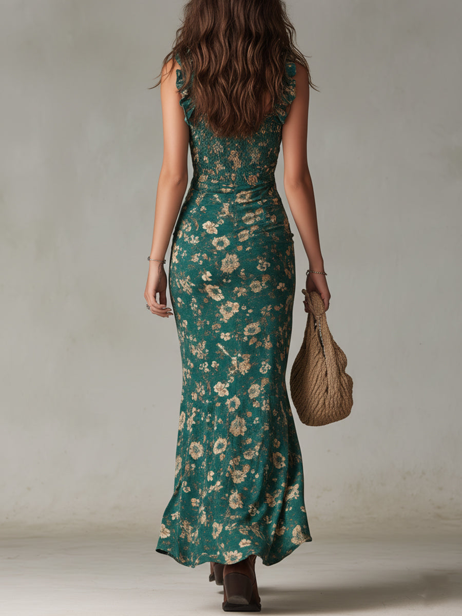 Cornélie | Smocked Maxi Dress