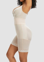 PowerMesh Deep V Bodysuit Shapewear