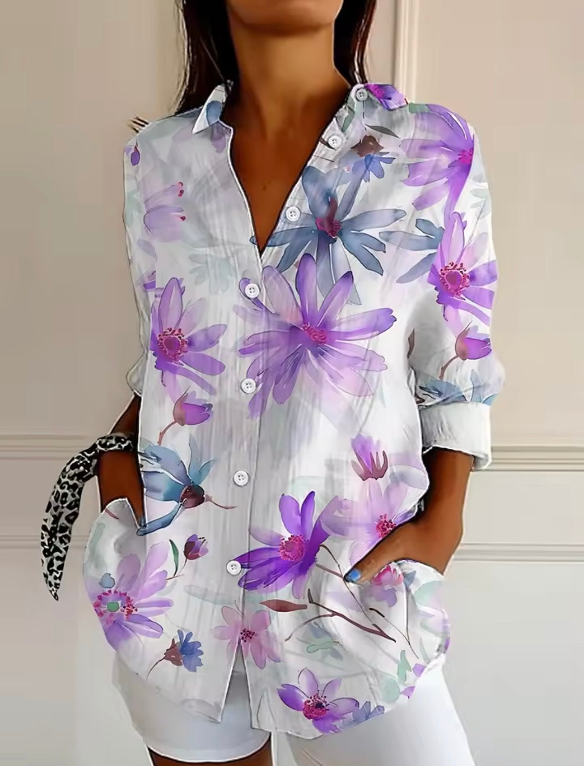 Zora™- Stylish Classic Blouse