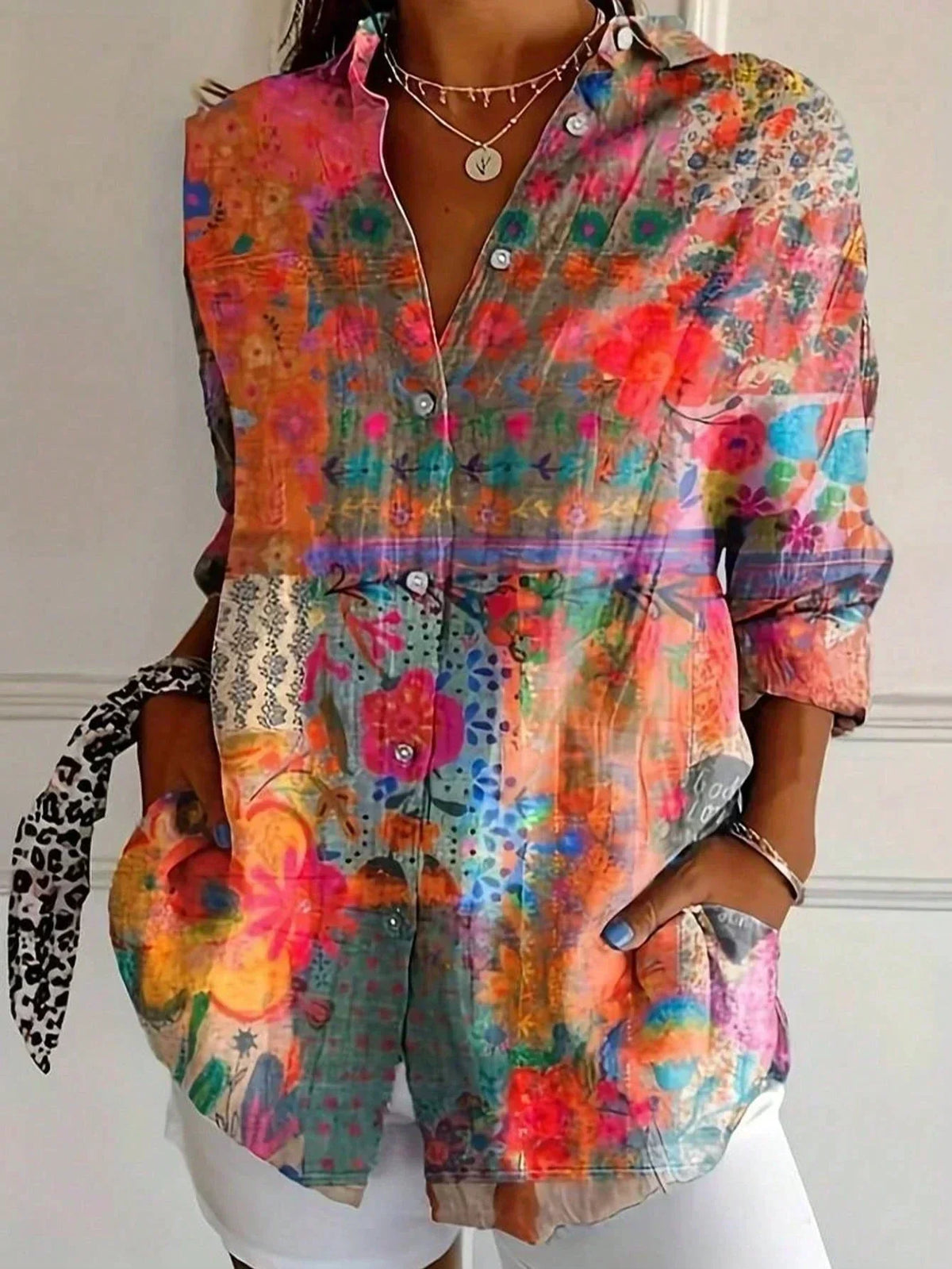 Zora™ | Stylish Classic Blouse