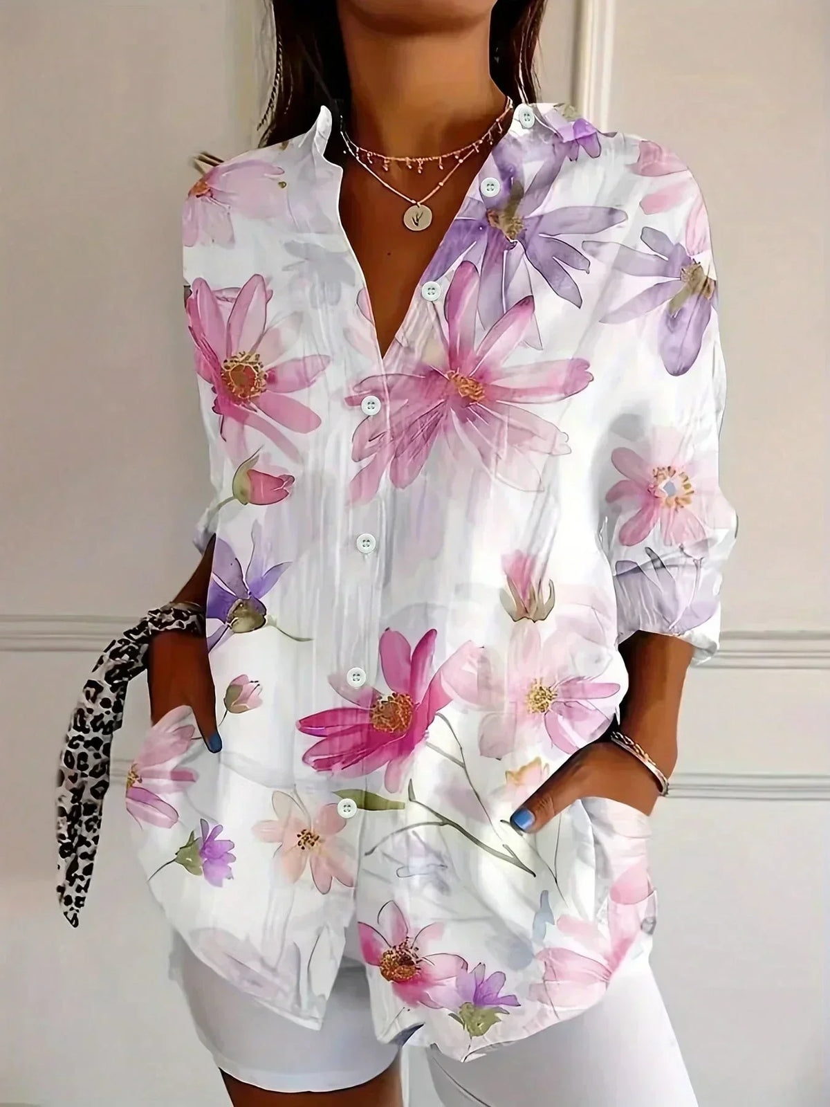 Zora™ | Stylish Classic Blouse