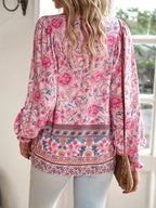 Marisela | Soft Breeze Floral Boho Blouse